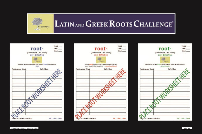 Latin and Greek Roots Challenge - Classroom Board