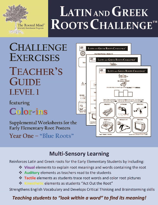 Latin and Greek Roots Challenge - Year 1 - Level 1 Teacher's Guide