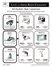 Challenge Exercises Teacher's Answer Key: Year 1 - Level 2   (Grades 2 - 4)