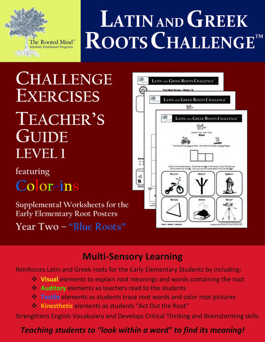 Challenge Exercises Teacher's Workbook: Year 2 - Level 1   (Pre-K - Grade 1)