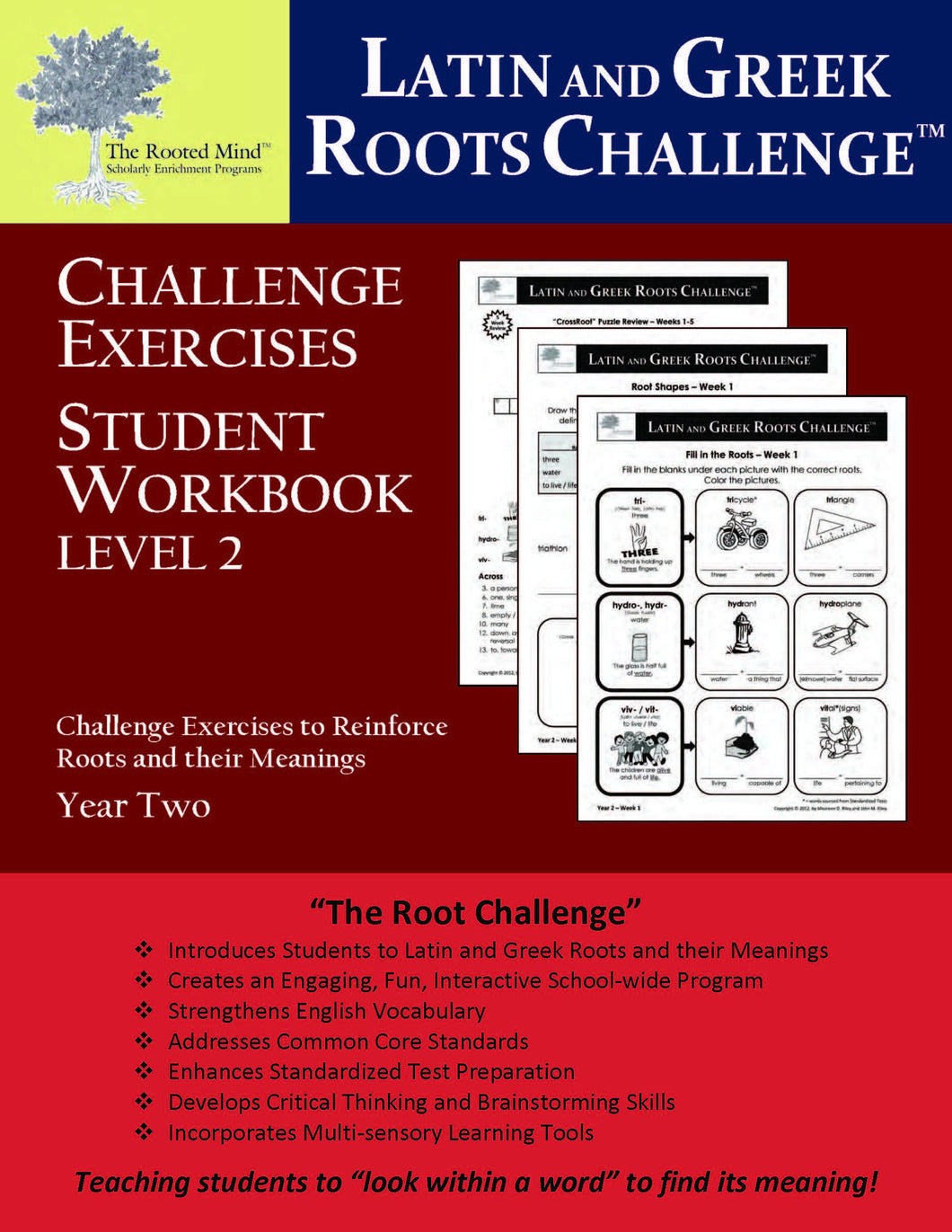 Latin and Greek Roots Challenge - Year 2 - Level 2 Student Workbook