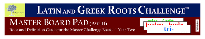 Master Board Pad (Pad III) - Year 2   (used only on Master Board)